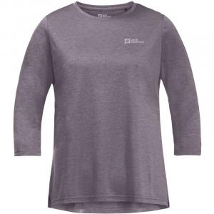 Рубашка кросстрейл 3/4 tw Jack Wolfskin, цвет wild blossom