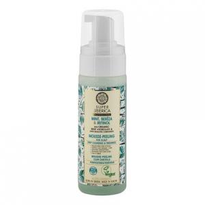 Мусс-пилинг для кожи головы «Супер Мята, Береза и Ретинол» 170мл, Natura Siberica