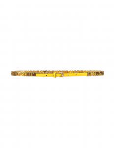 Ремень Couture Moschino, желтый