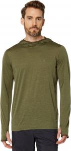 Толстовка Fjällräven Abisko Sun-Hoodie, зеленый