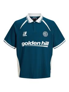 JACK & JONES Поло в синем цвете