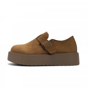 HUANQIU Туфли Birkenstock в стиле гладиатора из ПВХ для женщин Camel