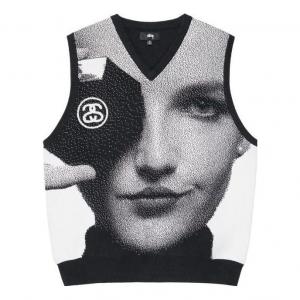 Жилет Stussy Photo Jacquard Vest 'Black'