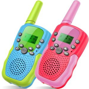 Рация Для Детей Коротковолновые Набор 2 Шт. Łki Toki Фонарь Большой Действия retoo