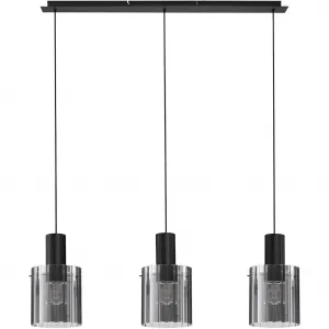 Подвесной светильник MIRBI E27, 1 шт. Nova Luce, Schwarz/Rauch