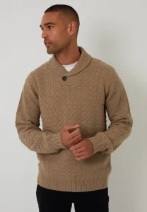 Джемпер flaxmill Threadbare, Beige