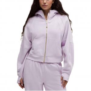 Куртка Scuba Series для женщин Lululemon, светло lavender/золотой/ftlv/золотой