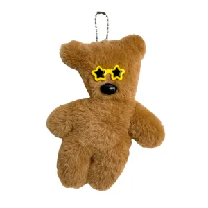 Очаровательный плюшевый брелок Bean Bear в виде рюкзака высотой 10 см 77 SEVEN DREAM