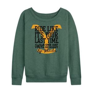 Женская футболка с длинным рукавом Yellowstone, как в прошлый раз, из мягкого френч терри Licensed Character, зеленый