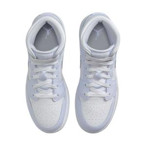 Air 1 Противоскользящие Износостойкие Высокие Детские Баскетбольные Кроссовки Белый Синий Jordan