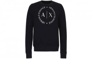 Свитшот мужской морской синий EMPORIO ARMANI