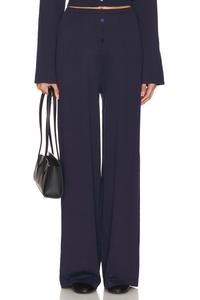 X revolve августовские брюки с пуговицами Sndys, синий