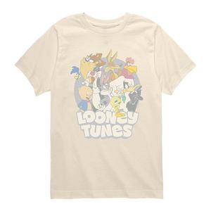 Футболка с принтом Looney Tunes для мальчиков 8-20 Licensed Character, Cream