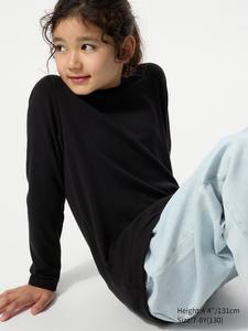 Футболка HEATTECH Ultra Warm с длинным рукавом Uniqlo, 09 black