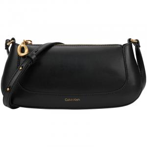 Calvin Klein Синтетическая сумка кросс-боди среднего размера для женщин космический черный