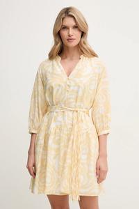 Платье с добавлением шелка VENAS Marella, желтый