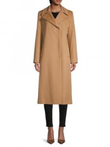 Пальто из шерсти и кашемира Sofia Cashmere, цвет Camel