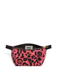 Косметичка с леопардовым принтом Bimba y Lola, розовый