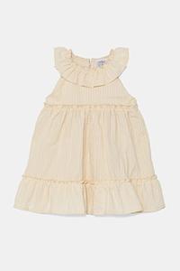 Хлопковое платье для малышей AISZA II Jamiks, бежевый