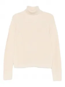 Свитер из шерстяной смеси Patrizia Pepe, белый