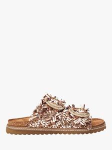 Olisia плетеные кожаные сандалии с открытым носком Moda in Pelle