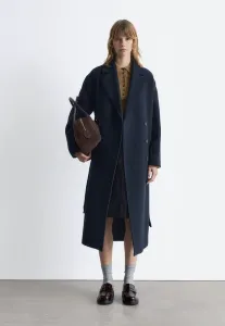 Объемное классическое пальто с поясом & Other Stories, Navy
