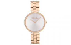 Calvin Klein Часы CK/ Wrist Watch Quartz Movement Stainless Steel Strap 32mm Gray Dial Women's Watch 25100013, Gray Dial