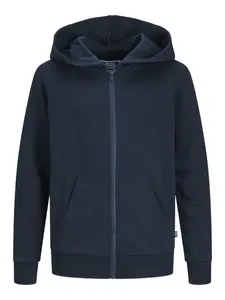 Детская спортивная куртка Jack & Jones "JJEBRADLEY SWEAT ZIP HOOD NOOS JNR" Jack & Jones Junior, синий