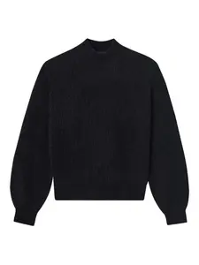 Свитер с воротником-стойкой Emilia A.P.C., черный