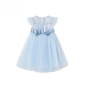 Disney Платье Frozen Series SS25 Blue для детей 3-7 лет