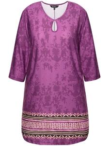 Футболка Ulla Popken Longshirt, цвет pflaume