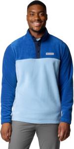 Columbia мужская куртка Steens Mountain Half Snap, Ripple Blue/Mtn Blue