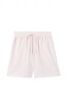 Шорты в полоску на завязках Claudie Pierlot, розовый