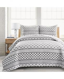 Комплект одеял в полоску Monique Lush Décor, черный