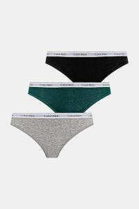 3 пары трусов Calvin Klein Underwear, зеленый