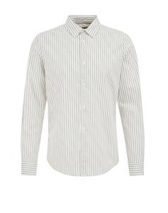 Рубашка на пуговицах классического кроя WE Fashion, белый