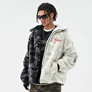 SPRAYGROUND Пальто Velvet feel Unisex Dark Gray