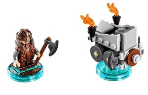 LEGO Набор пластиковых строительных блоков Dwarf Gold 56 деталей 71220