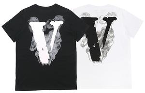 Футболка Big Logo Series Unisex 2 шт черный+белый VLONE