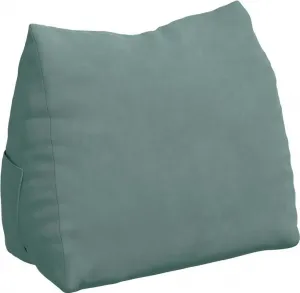 Подушка для спины , цвет морской волны, 60 x 20 x 50 см, вельветовая ткань vidaXL