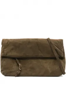 Кроссбоди-сумка с клапаном Tela, зеленый