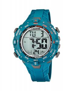 K5838/2 X-trem синие резиновые мужские часы Calypso, синий