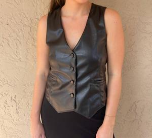 Жилет Liddy черного цвета MELISSA NEPTON