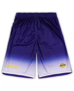 Мужские фиолетовые шорты Los Angeles Lakers Big and Tall Fadeaway Fanatics, фиолетовый