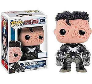 Funko POP! Марвел, коллекционная фигурка, Капитан Америка, Кроссбоунс