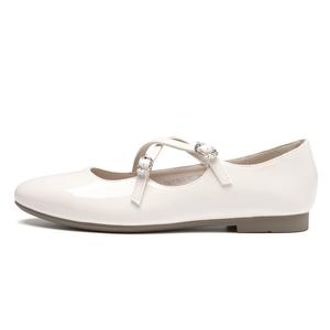 DUSTO Красные туфли Мэри Джейн для женщин, цвет Red