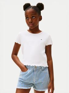 Футболка обычного кроя Essential KG0KG08590 Tommy Hilfiger, белый