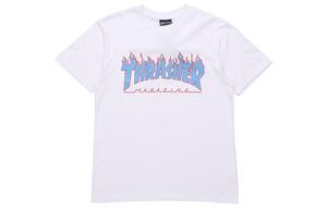 Thrasher Футболка японской версии унисекс белая