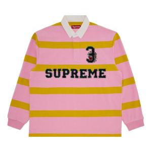 Топ Supreme Stripe Rugby, Pink