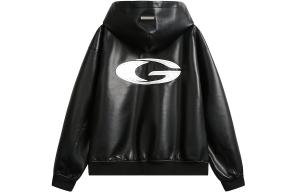 GOLFCROSS Кожаная куртка-пальто Unisex Black